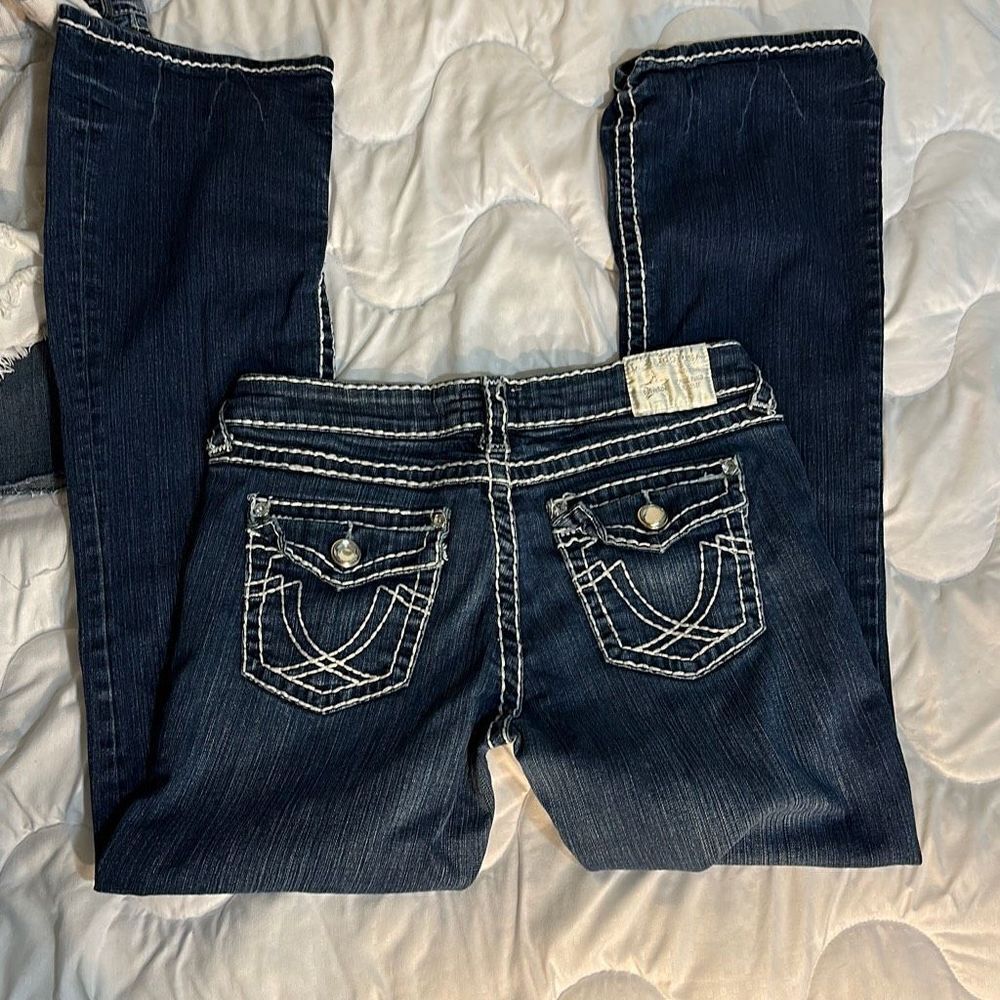 LA Idol USA Denim Bootcut Size 11. Inseam 30 inches